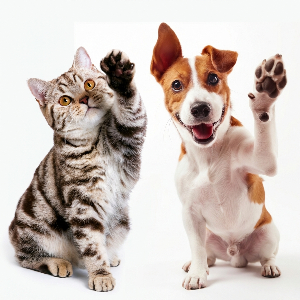 Gato y Perro - Huellas y Más Huellas